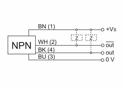 O300.RP-NV1T.72N 传感器的接线图