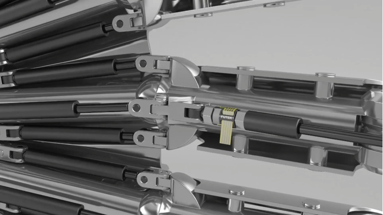 QLA414 纳米力传感器运用于机器人抓手 QLA414 纳米力传感器运用于机器人抓手