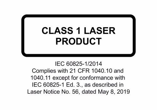 OM20-P0120.HH.YUN 测距传感器的激光警告图 OM20-P0120.HH.YUN 测距传感器的激光警告图