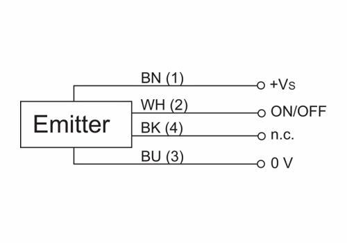O200.TR-ZZZX.72CV 传感器的接线图 O200.TR-ZZZX.72CV 传感器的接线图
