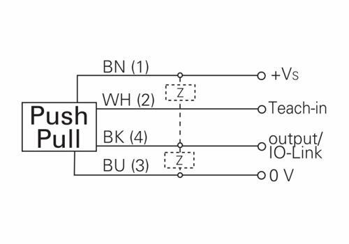 O200.SP-GW1J.72NV 光栅的接线图 O200.SP-GW1J.72NV 光栅的接线图