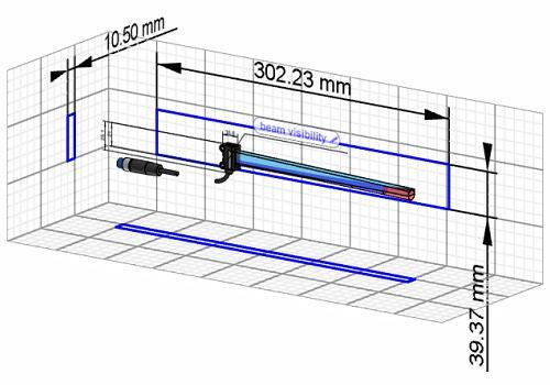 O200.SP-GW1J.72NV 光栅的3D 模型图 O200.SP-GW1J.72NV 光栅的3D 模型图