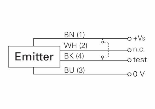 FSDK 10D9601/S35A 传感器的接线图 FSDK 10D9601/S35A 传感器的接线图