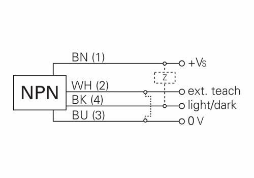 FHDK 07N6901 传感器的接线图 FHDK 07N6901 传感器的接线图